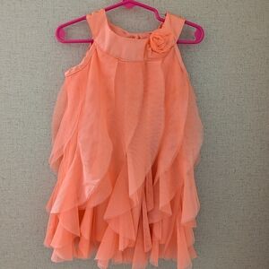 Healthtex Coral Sleeveless Dress